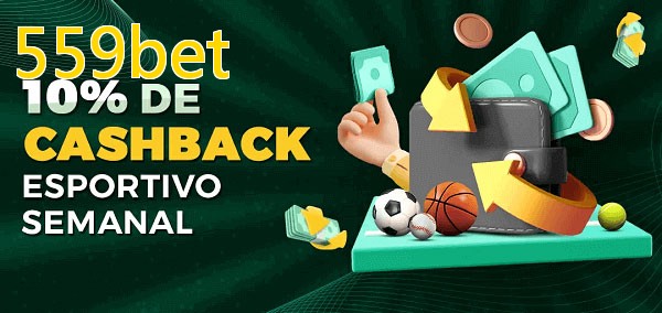 10% de bônus de cashback na 559bet